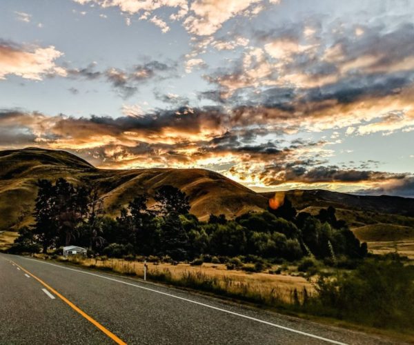 New Zealand sunset