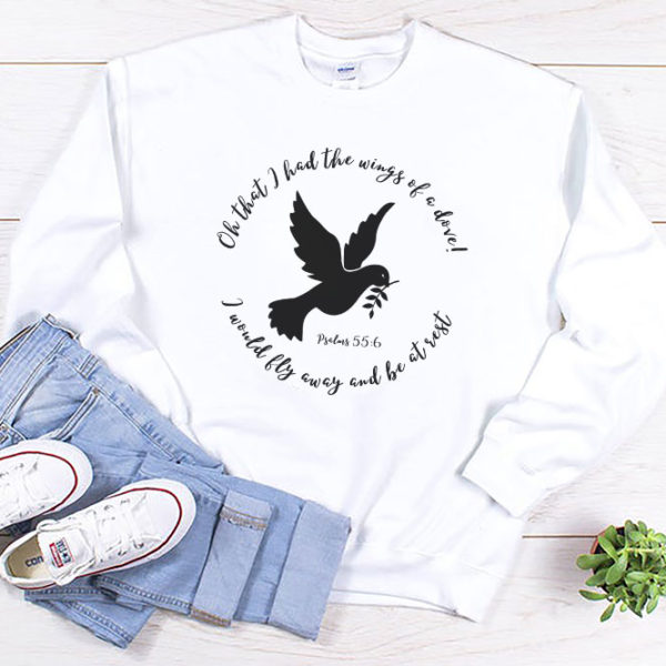 Wings like a dove Sweatshirt