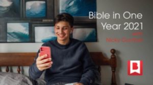 Bible in one year with Nicky Gumbel devotional