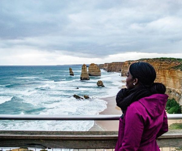 Shylo looking at the 12 apostles