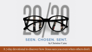 Seen. Chosen. Sent. devotional by Christine Cain